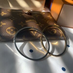 Elegant Gold and Silver Eternity Link Bracelet Thin Set